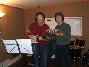 Ian records with John 