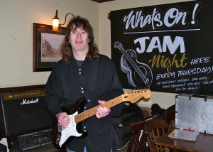 Rob at Jam Night