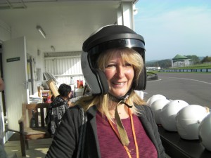 Rosie prepares for her 120mph ride 